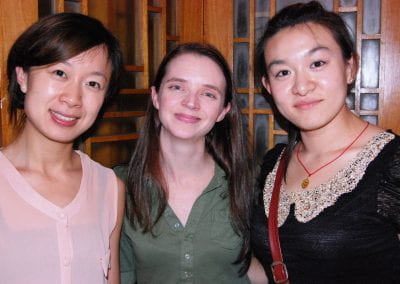 St. Mary's student with Beihang University students