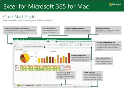Thumbnail image of the Excel for Mac Guide - Click to launch the guide