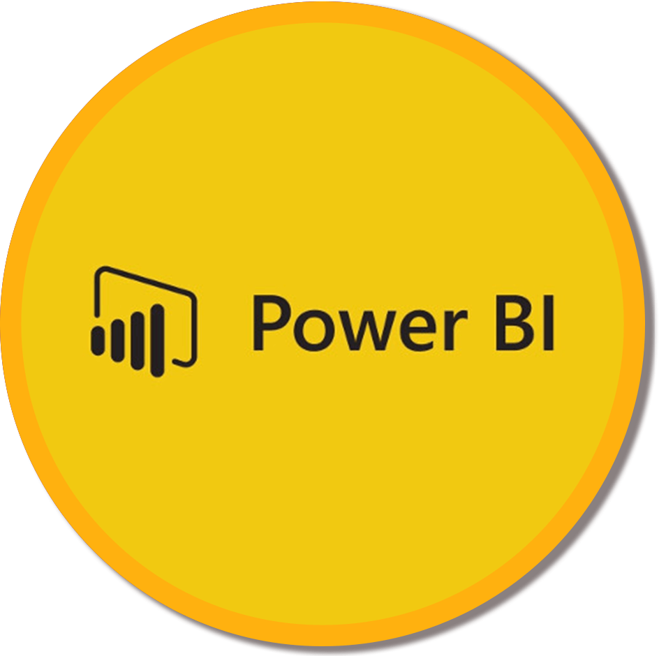 Power Bi Circle Icon